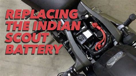 indian scout battery replacement